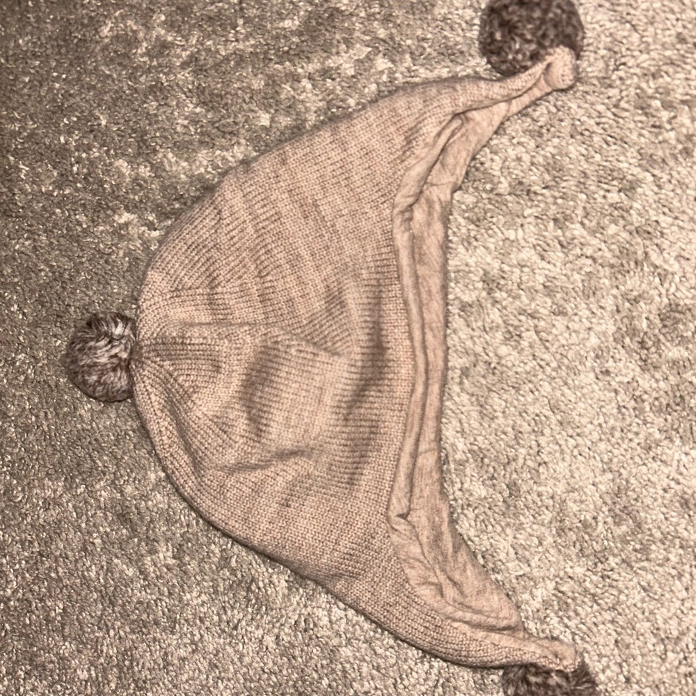 H&M Light Brown Knit Beanie